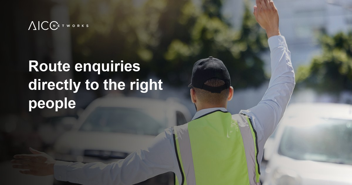 Route enquiries directly to the right people